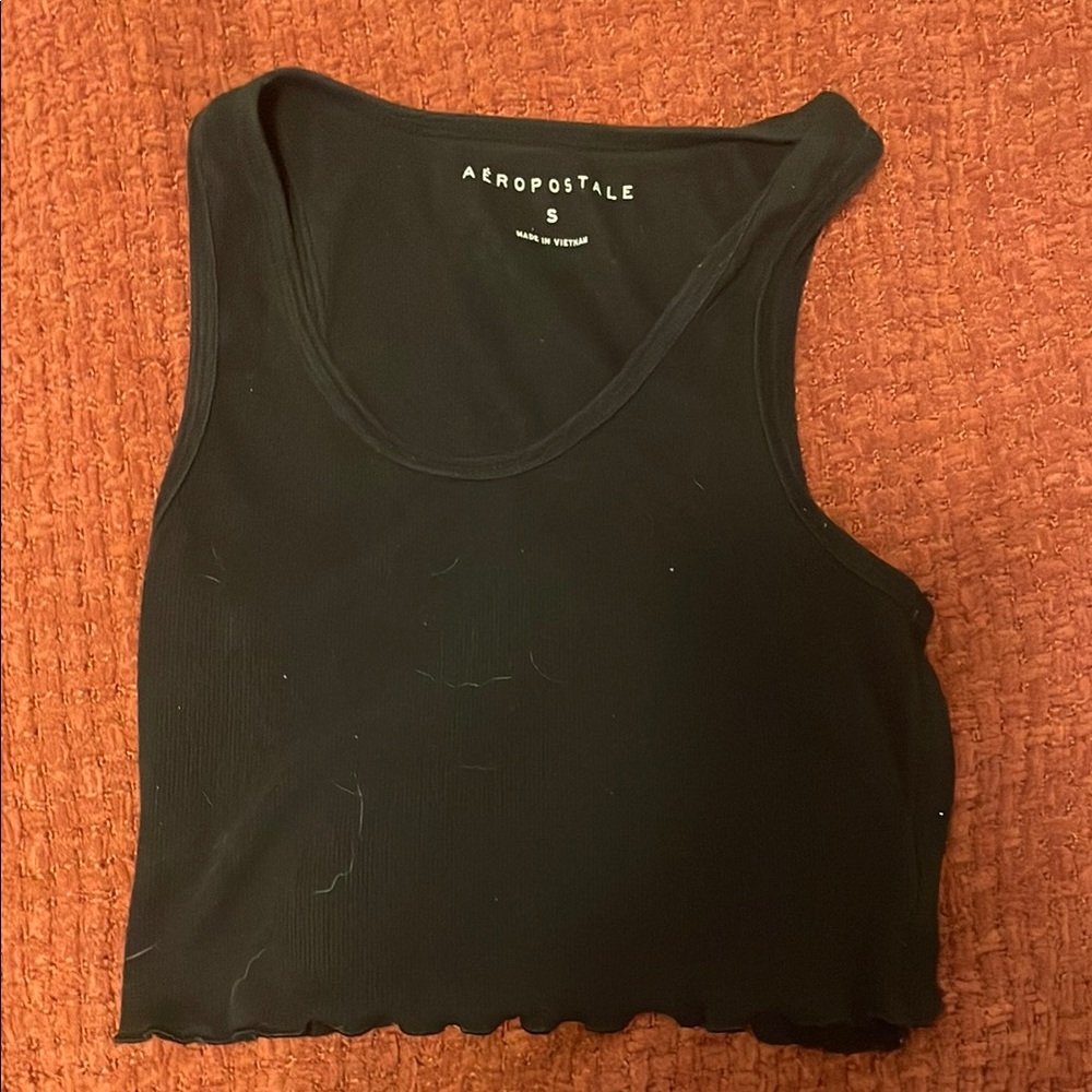 Aeropostale Women's Black Tank Top